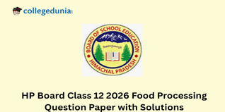 HP Board 2026 Class 12 Food Procession NSQF Question Paper with Solutions